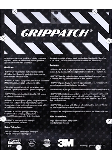 Kawasaki Z900 2025 İle Uyumlu Kaydırmaz 6d Karbon Ve Şeffaf 12 Parça Tank Pad Seti Gc72 KARBON