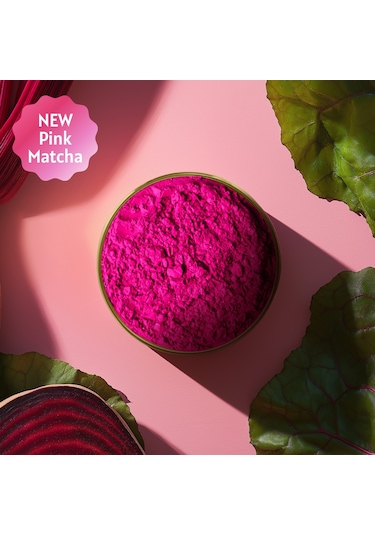 Mim And More Pink Matcha Pembe Superfood Matcha Tozu 25 G