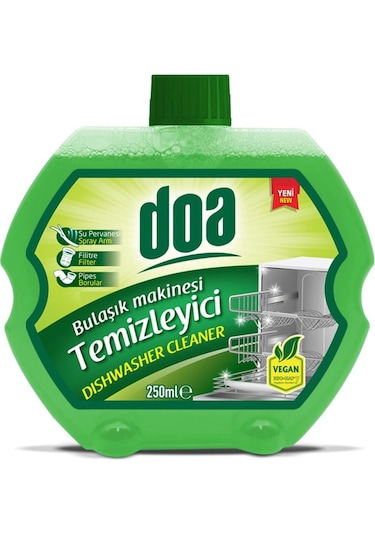Doa Bulaşık Makinası Temizleyici 250 Ml Vegan X 3 Adet