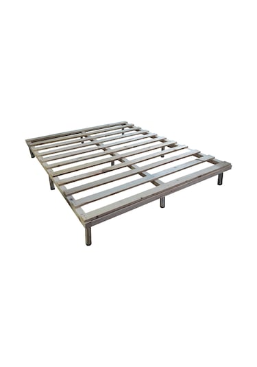 Masifart_Mobilya Masifart Ladin Ahşap Karyola Klasik Ladin Yatak Başlığı Çift Kişi