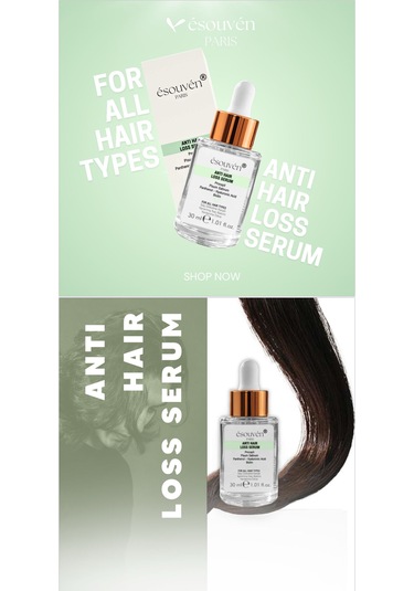 Esouven Saç Dökülme Karşıtı Yıpranmış Saç Bakımı ve Yenileme Etkili Serum 30 ML