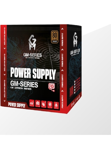 Game Master GM-SERIES 600 W 80+ Bronze Psu Güç Kaynağı