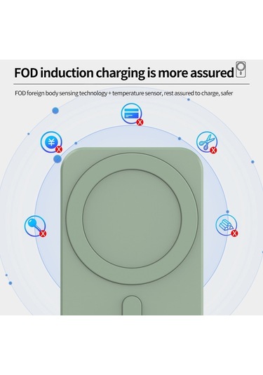 Sones N16 10w Araba Hava Çıkışı + Vantuz Magsafe Manyetik Telefon Evrensel Kablosuz Şarj Cihazı Mobil Tutucu Turuncu