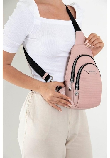 Silver Polo Sp959 Kadın Vücut Çantası Petek Pink-pink