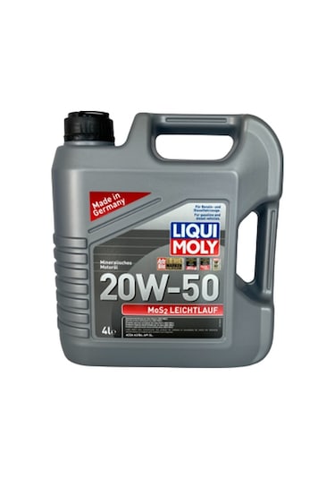 Liqui Moly Mos2 Leichtlauf 20W-50 Motor Yağı 4 L