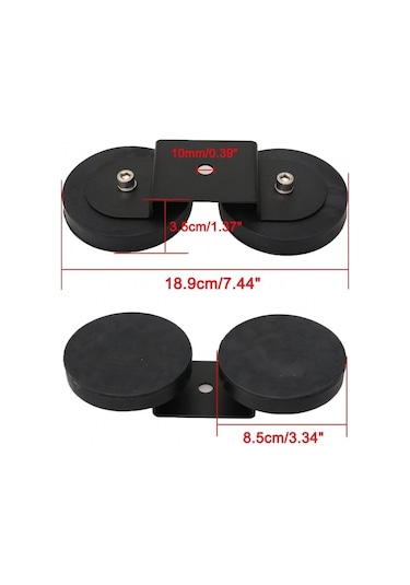 Ducki Mıknatıslı Braket Led Montaj Ayağı (Çift)
