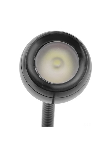 Besthome1 Usb Bağlı Esnek Boyunlu 1w Led Okuma Lambası Siyah+sıcak Beyaz, Göz Dost, Ateş Direnci, Ev/okul/ofis Kullanıma Uygun Diğer