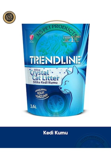Trendline Silika Kristal Kedi Kumu 3,6 Lt
