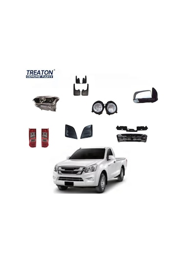 İsuzu D-max 2012-2020 Arka Tampon Krom Oem No 8981532743