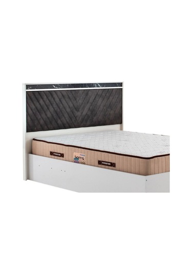 Beyaz Avrupa 150x200 Çift Kişilik Yatak Seti - Yatak / Baza / Başlık