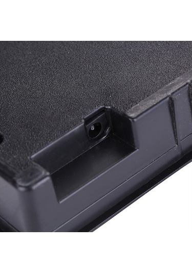 Ganzhoushop Zaman Takvimi Suntek Sıcaklık Saati Saat Led Göstergeli Elektrikli Duvar Dijital Xg Siyah