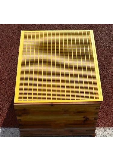 Fochsia Beyaz 2 Adet Plastik Kraliçe Arı Izgarası Kesilebilir Bal Arısı Kaçış Önleyici Çerçeve