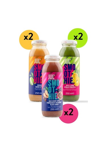 Patiswiss Jul Smoothie Detox Karışık 6 x  250 ML