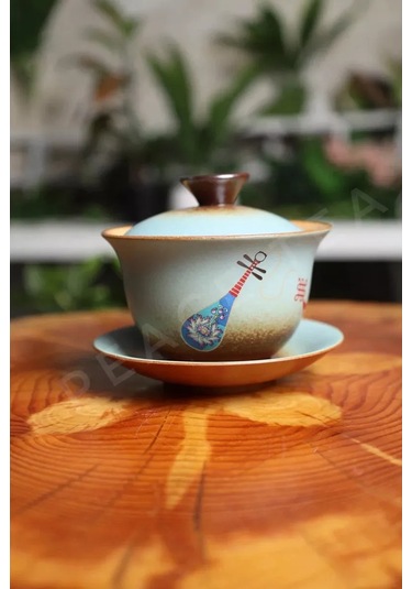 Peace Tea Çay Demliği Gaiwan 246348363 Turkuaz
