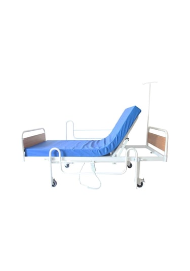 2 Motorlu Hasta Yatağı Karyolası Motorlu Hasta Yatağı Kumandalı