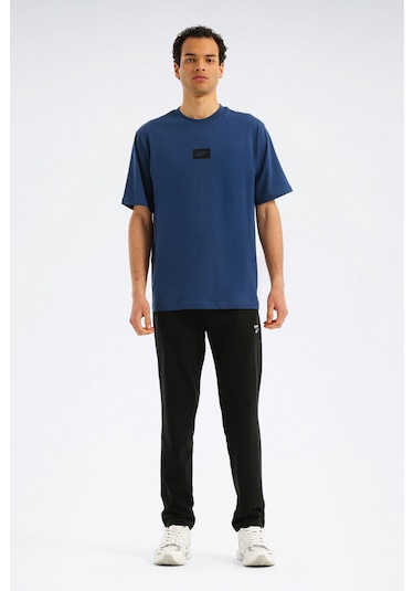 Reebok Tuche Tee Mavi Erkek Kısa Kol T-shirt 000000000102204028