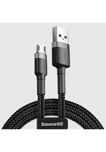BASEUS CAFULE MİCRO USB 1METRE 2.4A HIZLI ŞARJ HALAT USB KABLO