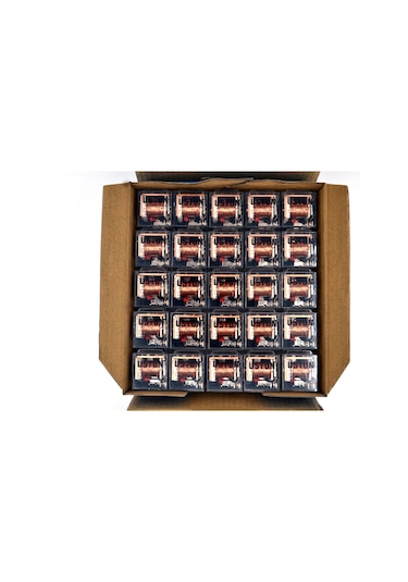 25 Adet Dirençli Mini Röle Şeffaf 12v 40a 87a 5 Fişli Kırmızı Led