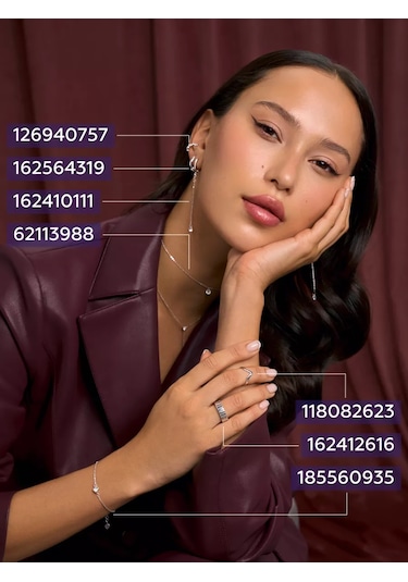 Miestilo 925 Ayar Gümüşten Yapılmış, Ayarlanabilir Falanks Yüzüğü 118082623 Beyaz