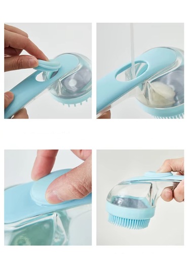 A02-1 Saç Masaj Aleti- Saç Bakım Aleti Şampuan Hazneli