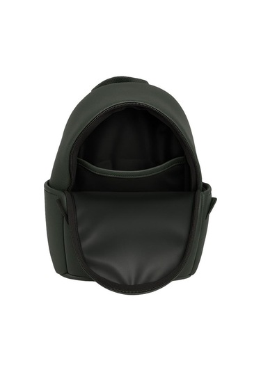 Yuga Suni Deri Dört Gözlü Sırt Çantası Yeşil Yeşil