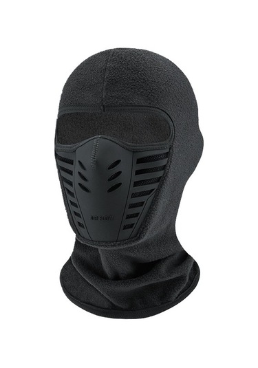 Primepickings Kışın Sürüş Ve Kayak Yaparken Toz Geçirmez Sıcak Maske Başlığı Altın