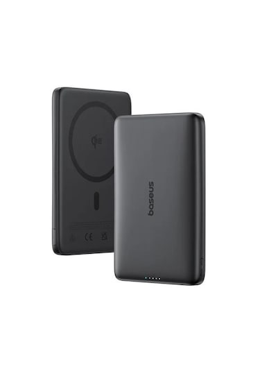 Baseus Picogo Ultra-slim Qi2 10000 Mah Hızlı Şarj Magsafe Powerbank Siyah