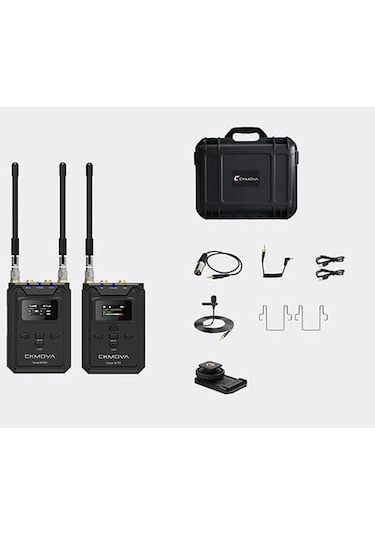 CKMOVA Vocal M V2 Profesyonel UHF Çift Kanallı Kablosuz Mikrofon