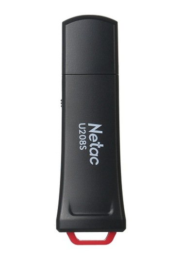 Netac U208s Usb2.0 U Disk 16gb Yazma Korumalı Usb Flash Sürücü Yazma Koruması Anahtarı Koruyucu Kapak Askı Deliği Siyah