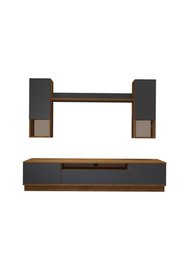 Decoraktiv Trio 5das Mdf Tv Ünitesi Tv Sehpası Pera - Antrasit