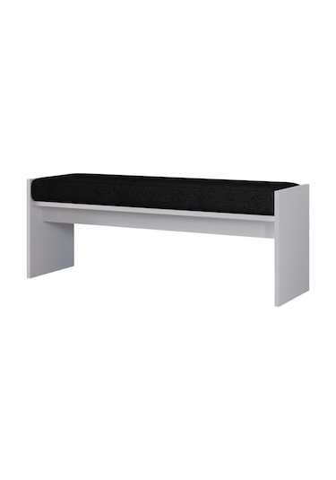 Pearl Bench Modern Tasarım Antre, Mutfak, Yatak Odası, Balkon Oturma Bankı, Kolay Kurulum Beyaz