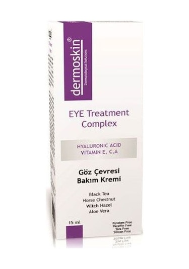 Dermoskin Eye Treatment Complex Göz Çevresi Bakım Kremi 15 ML