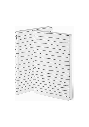 Nuuna Gri Noktalı Defter Lines 55508 Çok Renkli