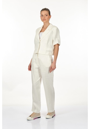 Perspective Ekru Kadın Ceket 23061084 001