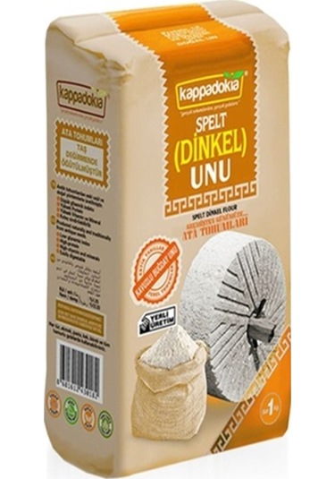 Kappadokia Kızıl Buğday, Spelt Dinkel Unu 6 Adet X 1kg Eko Paket