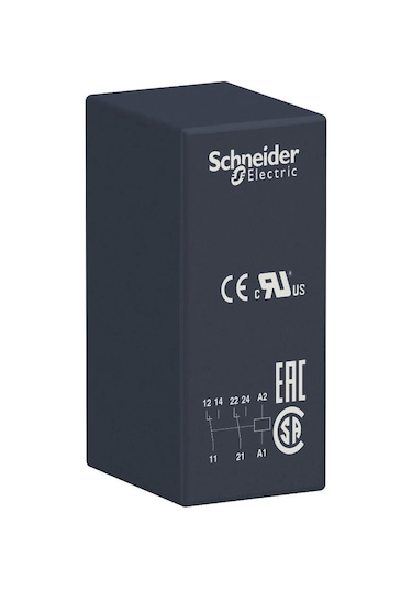 Schneider 2 Kutuplu 24v Dc 8a 8 Pinli Role