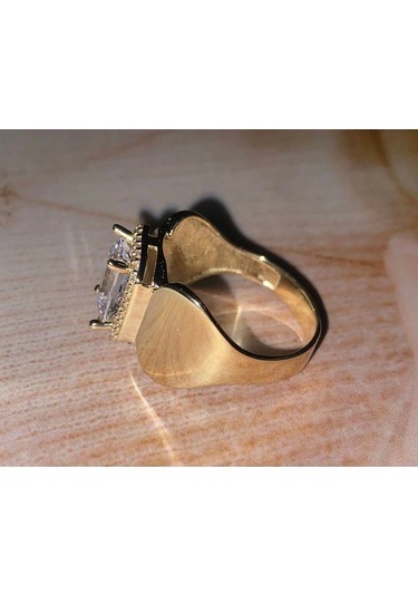 Çgk Çiğdem Gürel Kuyumculuk Baget Alyans Yüzük Zy0203 Sarı