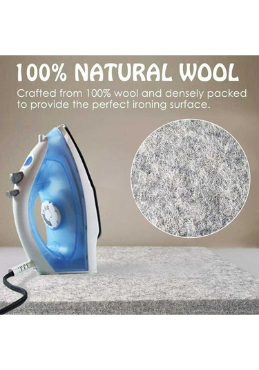 Padalink Yüksek Isı Dayanıklı Yün Felt Ironlama Matı, 14x14 İnç, Ev Ve El Sanatları İçin Üstün Sonuçlar Diğer