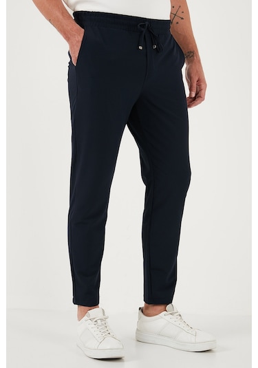 Buratti Streç Regular Fit Normal Bel Düz Paça Jogger Erkek Pantolon Cf25617801 Lacivert Buratti Streç Regular Fit Normal Bel Düz Paça Jogger Erkek Pantolon Cf25617801 Lacivert