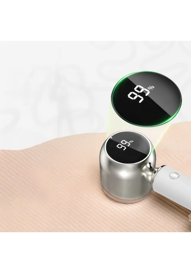 Mioji Mio Lr6 Dijital Gösterge 800mah Kablosuz Tüy Tiftik Makinesi - Beyaz