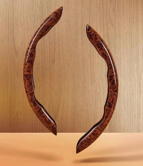 Ahşap Tasarımlı Direksiyon Simidi Koruma Kılıfı 2 Li 4490