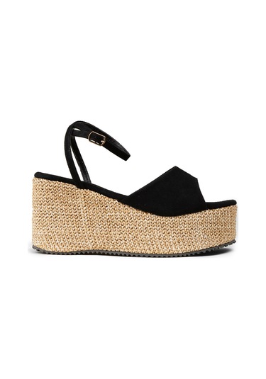 Deery Kadın Siyah Platform Sandalet - Rd814zsyhc01 Siyah