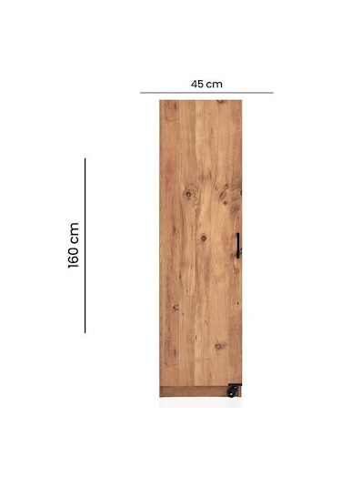 Just Home Tek Kapaklı Boy Kiler Dolabı - Atlantik Çam Atlantik Çam