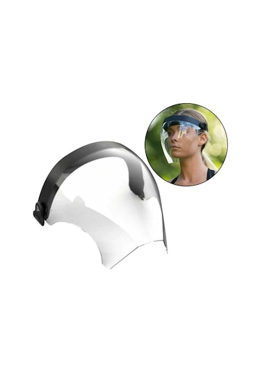 Trendooze Tarzı Şeffaf Şapkalar Pc Önleyici Lens Kaplaması Güvenlik Buğu 1 Al