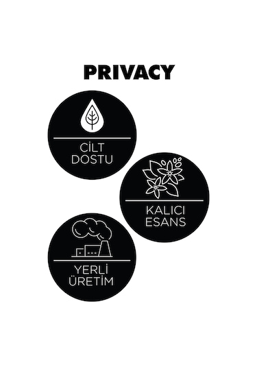 Privacy Addiction Erkek Parfüm EDT 100 ML + Erkek Sprey Deodorant 3 x 150 ML