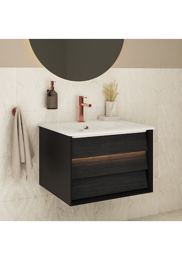 VitrA Origin A4255629 Lavabo Bataryası Soft Bakır