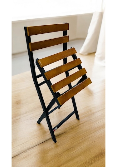 Modern Balkon Bahçe Mutfak Bistro Set Katlanır Masa-sandalye Sarı
