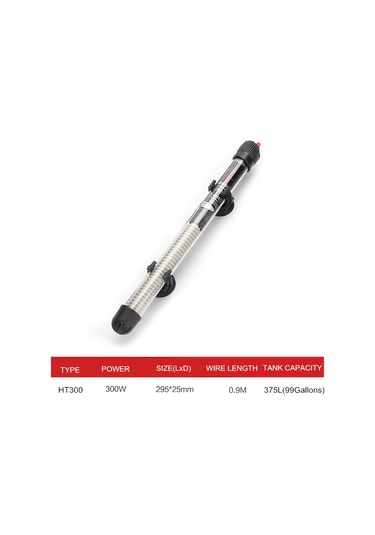 Hfambition Akvaryum Otomatik Sıcaklık Regülatörü 25w - Su Sıcaklığını Sabit Tutma - Tamamen Sulandırılabilir - Güvenli Isıtıcı Abd Prensi