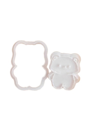 Zarif Ayı Kurabiye Kalıpları Yaratıcı Ayı Şeklinde Pişirme0007 Diğer