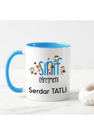 Kişiye Özel Erkek Sınıf Öğretmeni Kupa Bardak Ha10